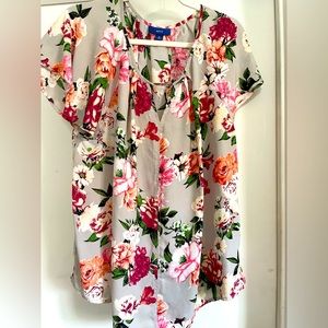 Women’s floral blouse
